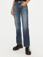 Spodnie damskie - Guess Jeans Jeansy W4YA98 D5FC1 Granatowy Regular Fit - miniaturka - grafika 1