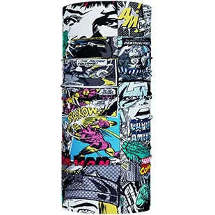 Buff Superheroes Comic Pop Power, wielokolorowa 118268.555.10.00 - Czapki dla dzieci - miniaturka - grafika 1