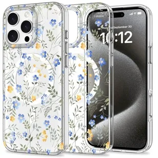 Tech-Protect Magmood Magsafe do iPhone 16 Pro Spring Flowers - Etui i futerały do telefonów - miniaturka - grafika 1