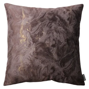 Poduszka MARBLE 45 x 45 cm brąz - Poduszki dekoracyjne - miniaturka - grafika 1