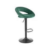 Taborety i hokery - Hoker H-102 Czarny / Ciemny Zielony Halmar - miniaturka - grafika 1