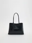 Torebki damskie - Reserved - Torebka z zawieszką - czarny - miniaturka - grafika 1