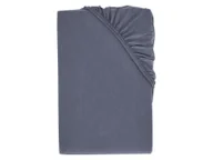 Prześcieradła - LIVARNO home Prześcieradło z gumką, 90-100 x 200 cm (Niebieski) - miniaturka - grafika 1