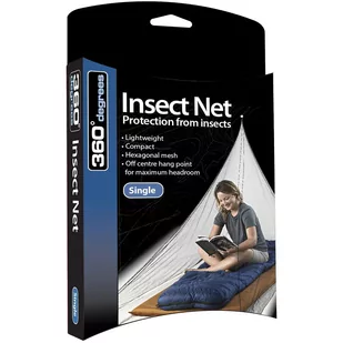 360° degrees 360° degrees Mosquito Insect Net Double, black  2021 Moskitiery 360MOSD - Moskitiery - miniaturka - grafika 1