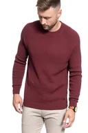 Swetry męskie - Mustang Emil C Waffle 1010548 7140-2Xl - miniaturka - grafika 1