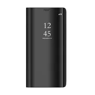 Etui i futerały do telefonów - TelForceOne Etui Smart Clear View do Samsung Galaxy A14 5G czarne - miniaturka - grafika 1
