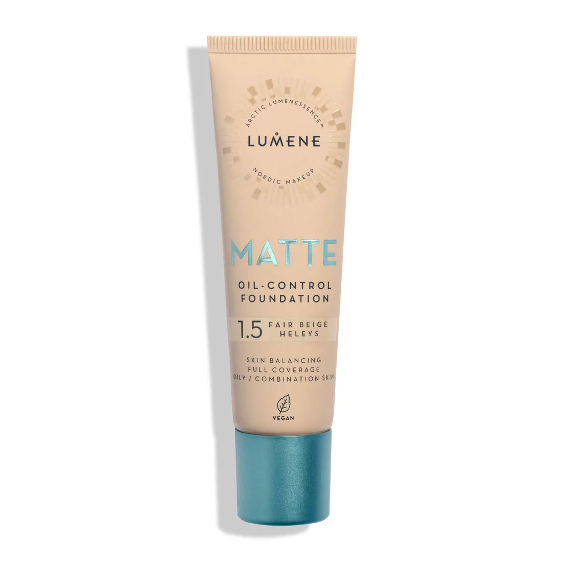 Lumene Matte Oil-control Foundation 1.5 Fair Beige