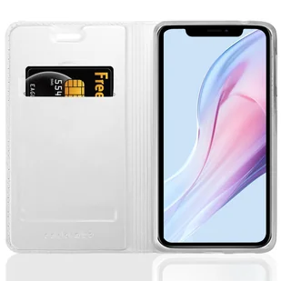 Etui na telefon komórkowy Cadorabo do Apple iPhone 13 etui ochronne w kolorze srebrnym Cover Etui Book Case Booklet - Etui i futerały do telefonów - miniaturka - grafika 1