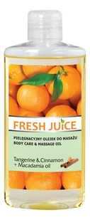 Elfa PHARM FRESH JUICE pielęgnacyjny olejek do masażu TANGERINE & CINNAMON + MACADAMIA Oil 150 ml 17970 - Olejki i świece do masażu - miniaturka - grafika 1