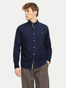 Jack&Jones Koszula Summer 12274599 Granatowy Regular Fit - Koszule męskie - miniaturka - grafika 1