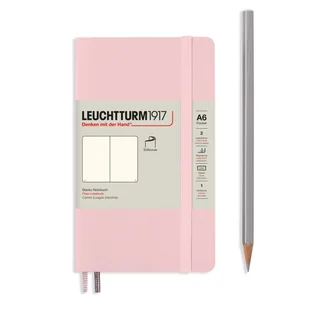 Notatnik Leuchtturm1917 Pocket A6, miękka oprawa, gładki, powder - Notesy i bloczki - miniaturka - grafika 1