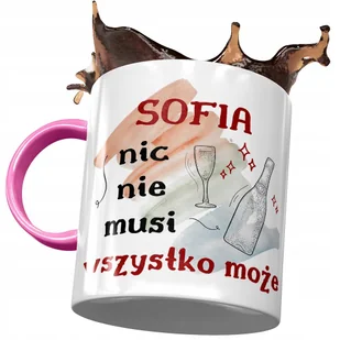 Kubek Różowy Dla Sofii Koleżanki Na Prezent z Nadrukiem ze Zdjęciem + Opakowanie na prezent (wzór 03) - Kubki Kubek Różowy Dla Sofii Koleżanki Na Prezent z Nadrukiem ze Zdjęciem + Opakowanie na prezent (wzór 03) - Kubki - miniaturka - grafika 1