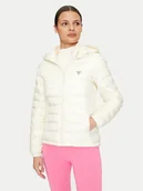 Kurtki damskie - Guess Jeans Kurtka puchowa W4YL00 WG922 Écru Regular Fit - miniaturka - grafika 1