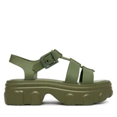 Buty dla dziewczynek - Sandały Melissa Ella Ad 35791 Zielony - miniaturka - grafika 1