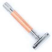 Maszynki do golenia i wkłady - Parker, Maszynka do golenia na żyletki trzyczęściowa 56R-RG - miniaturka - grafika 1