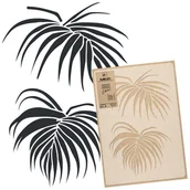 Szablony malarskie - szablon malarski wielokrotny // PALMA AREKA - OPADAJĄCA - LARGE (59x95cm) - miniaturka - grafika 1