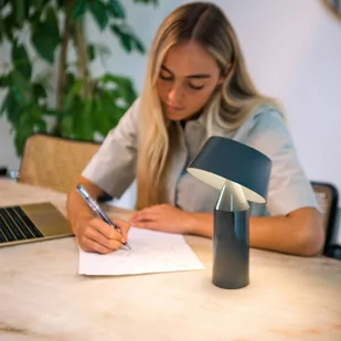 MARSET Bicoca lampa stołowa LED antracyt - Lampy stojące - miniaturka - grafika 2