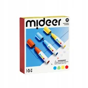 Przybory szkolne - Marker Zmywalny 6 Kolorów - Okrągła Końcówka - Mideer - miniaturka - grafika 1