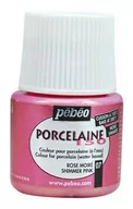 Farby i media malarskie - Farba Pebeo Porcelaine 150 - 107 Shimmer Pink - miniaturka - grafika 1