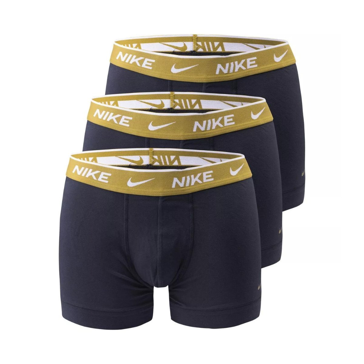 Męskie bokserki majtki Nike Trunk 3PK Komplet 3 par Czarne - 0000KE1008-HX0-S