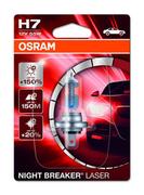 Żarówki samochodowe - Żarówka OSRAM H7 Night Breaker Laser +150% (1 sztuka) - miniaturka - grafika 1