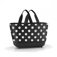 Torby i wózki na zakupy - Torba shoppingbasket, dots white kod: RBE7073 - miniaturka - grafika 1