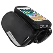 Sakwy rowerowe - Wozinsky Wozinsky Torba rowerowa na ramę 6,5' 1,5L WBB7BK - miniaturka - grafika 1