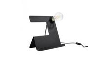 Lampy stojące - Sollux Lighting Incline lampka biurkowa 1-punktowa czarna SL.0669 SL.0669 - miniaturka - grafika 1