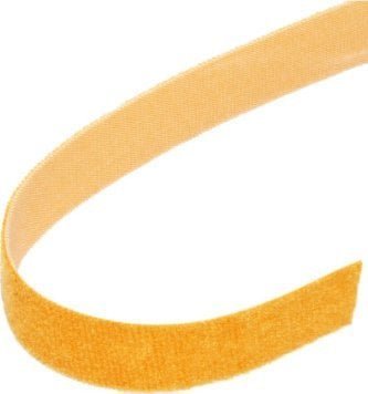 VELCRO ONE-WRAP rzep nieperforowany na rolce, 20 mm, żółty, 25 m