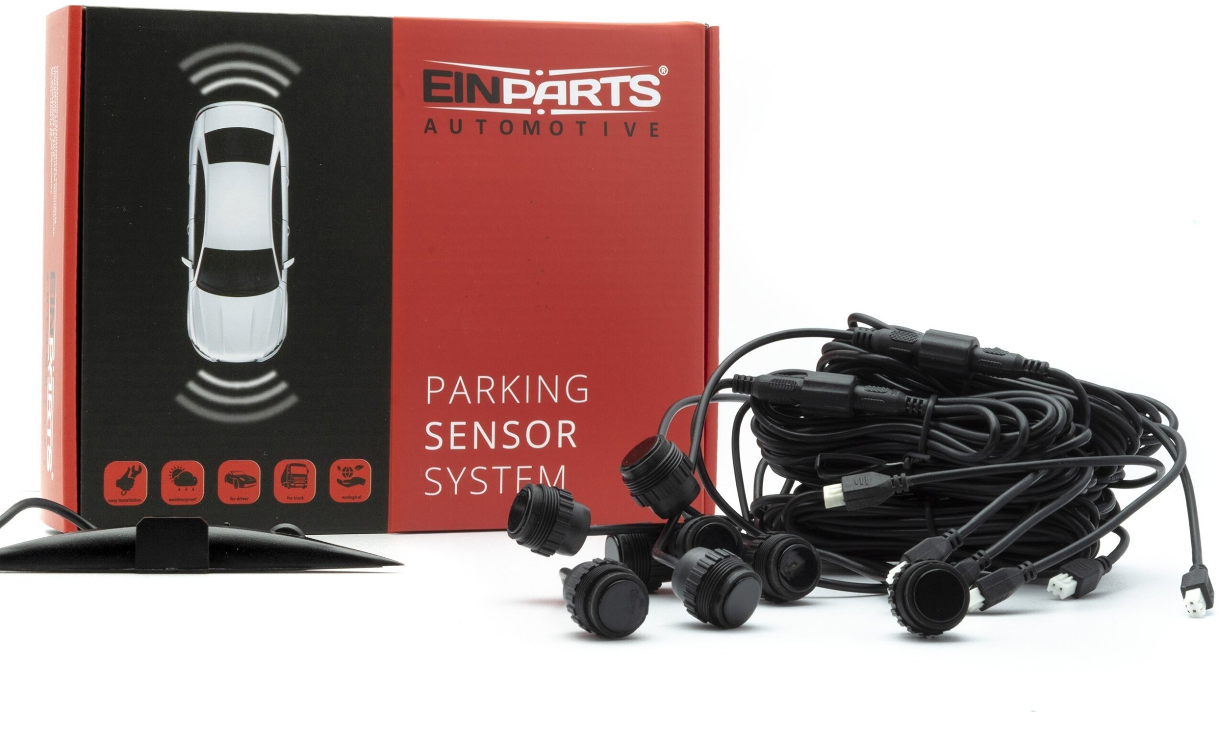Einparts Automotive EINPARTS CZUJNIKI PARKOWANIA EPP8200 DO SAMOCHODÓW 16,5MM FLUSH MOUNT