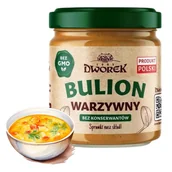 Pasztet i przetwory mięsne - Bulion warzywny w słoiku 130g bez konserwantów bez GMO Dworek polski produkt - miniaturka - grafika 1