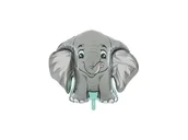 Urodziny dziecka - Grabo Balloons Balon foliowy Słoń - 96 x 68 cm - 1 szt. - miniaturka - grafika 1