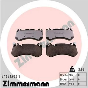 Klocki hamulcowe - komplet ZIMMERMANN 24681.966.1 - Klocki hamulcowe - miniaturka - grafika 1