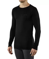Koszule męskie - FALKE Falke Arctic AC koszula męska, z długim rękawem, z włókien funkcyjnych, 1 sztuka czarny czarny (Black 3000) XX-L 33567 - miniaturka - grafika 1