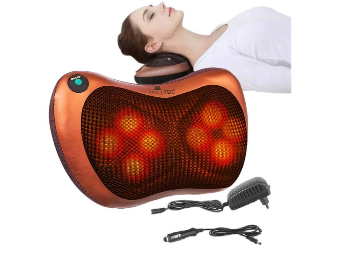 Poduszka Masażer Shiatsu Masująca Kark Ciało Plecy