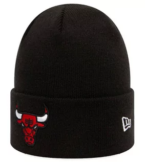 Czapki damskie - Czapka zimowa NEW ERA NBA Chicago Bulls Essential czarna - grafika 1