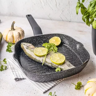 PATELNIA GRILLOWA MARMURKOWA KLAUSBERG 24cm KB-7661 - Patelnie - miniaturka - grafika 6
