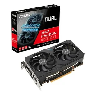 Asus Kartaq graf. Dual Rad RX 6500 XT OC 4GB GDDR6 90YV0HA1-M0NA00 - Karty graficzne - miniaturka - grafika 1