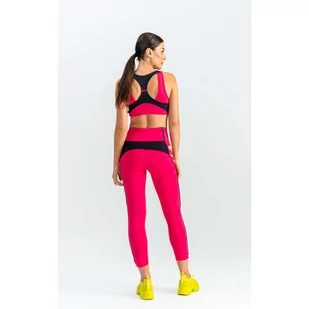 Biustonosz sportowy LABELLAMAFIA SPORTS BRA MOVEMENT PINK - Bielizna sportowa damska - miniaturka - grafika 4