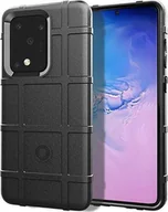 Etui i futerały do telefonów - Etui pancerne Rugged Shield do Samsung Galaxy S20 Ultra czarne - miniaturka - grafika 1