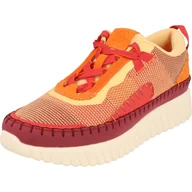 Sneakersy damskie - Bagatt buty damskie sneakersy sznurowane D31ADO015554 Czerwony/Multi - miniaturka - grafika 1