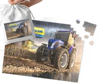 Puzzle - PUZZLE - TRAKTOR CIĄGNIK WZORY DLA MAŁYCH ROLNIKÓW 110EL + WORECZEK - miniaturka - grafika 1