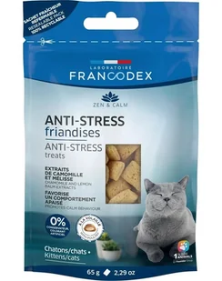 FRANCODEX Przysmak antystresowy dla kotów 65g - Suplementy i witaminy dla kotów - miniaturka - grafika 1