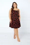 Piżamy damskie - Koszula damska wąskie ramiączko Cherry - Italian Fashion - miniaturka - grafika 1