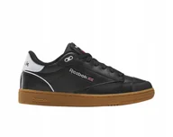Buty sportowe męskie - Buty męskie sportowe Reebok Classic Club C Skóra Trampki Czarne 100033925 - miniaturka - grafika 1
