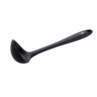 Przybory do gotowania - Chochla silikonowa, 28 cm, czarna kod: KU-1410301000 - miniaturka - grafika 1
