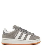 Buty dla dziewczynek - adidas Sneakersy Campus 00s JI4330 Szary - miniaturka - grafika 1