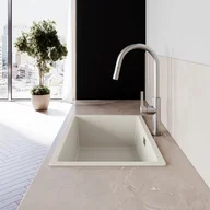 Zlewozmywaki - AURILIO Zlewozmywak 80.1 Cashmere Clean Tech - miniaturka - grafika 1