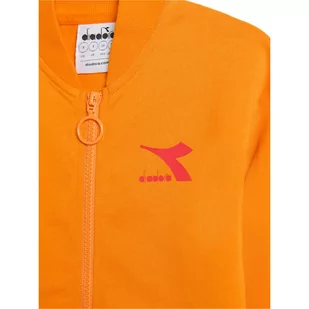 Zestaw dresowy dziecięcy DIADORA JU.TRACKSUIT FZ RAINBOW - Bluzy dla dziewczynek - miniaturka - grafika 2