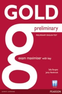 Pearson Education Limited Gold Preliminary Exam Maximiser with key - Burgess Sally, Newbrook Jacky - Pozostałe języki obce - miniaturka - grafika 2